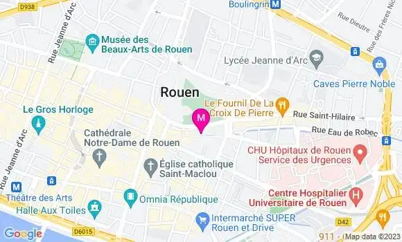 Localisation Restaurant  Verrines et Sens