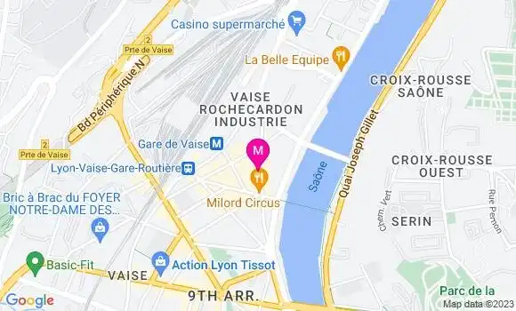 Localisation Restaurant  Le Moment