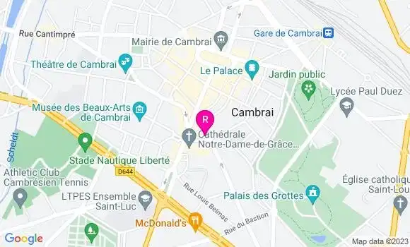 Localisation Restaurant  Chez Bea et Dan