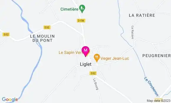 Localisation Restaurant Grill Le Sapin Vert