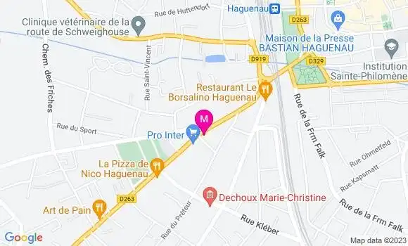 Localisation Kebab La Bell Vue