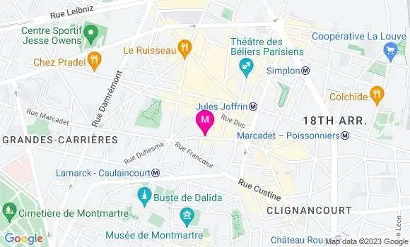 Localisation Restaurant  Marinette