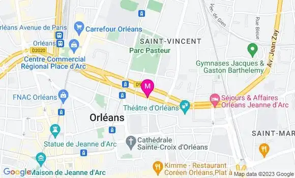 Localisation Restaurant  L