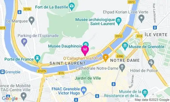 Localisation Pizzeria du Vieux Quartier