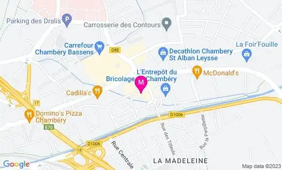 Localisation Restaurant  Le Florilège