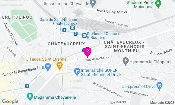 Localisation Brasserie Le Tvb