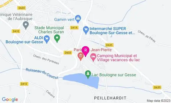 Localisation Restaurant  Les Arches