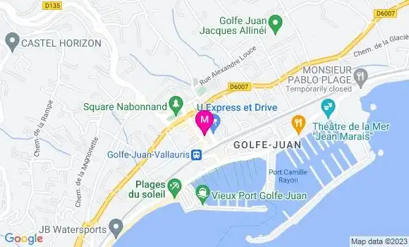 Localisation Restaurant Bar Le Black Pearl