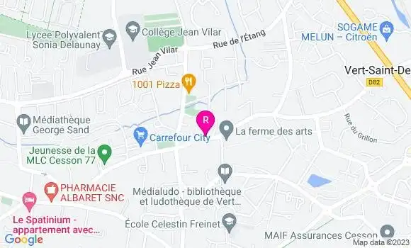 Localisation Pizzeria Fun Pizza