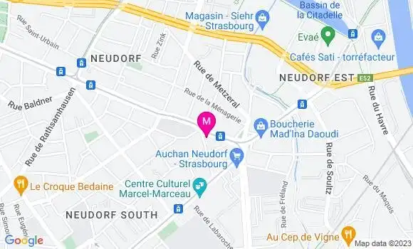 Localisation Restaurant  La Mesange