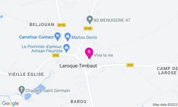 Localisation Restaurant  Le Picadou