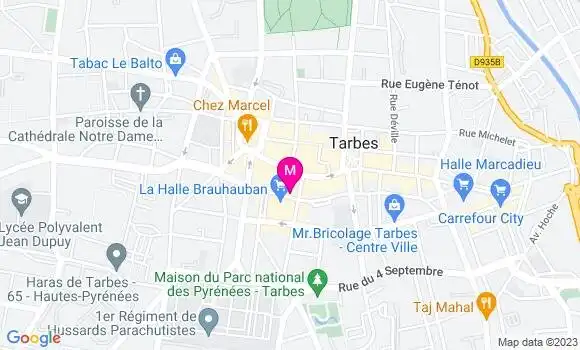 Localisation Restaurant  Le Comptoir du Marché