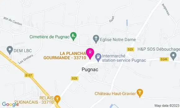 Localisation Restaurant  La Plancha Gourmande