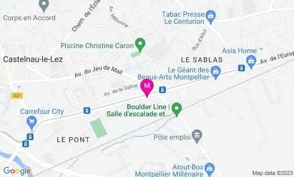Localisation Restaurant  Le Zagora