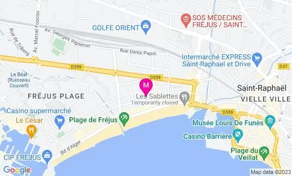 Localisation Pizzeria I Pepiti
