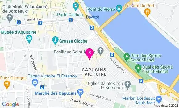 Localisation Restaurant  La Rôtisserie Saint Michel