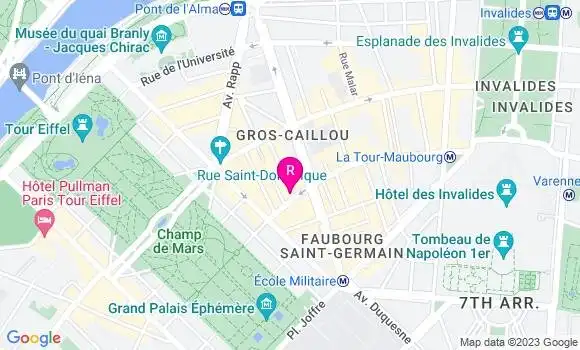 Localisation Restaurant Grill Saint Pate