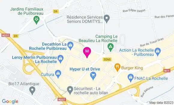 Localisation Restaurant  Le Sparrow