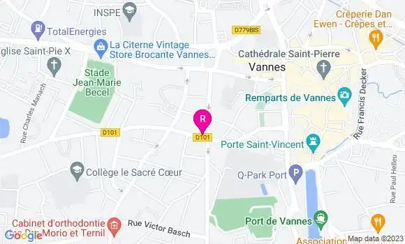 Localisation Restaurant  L