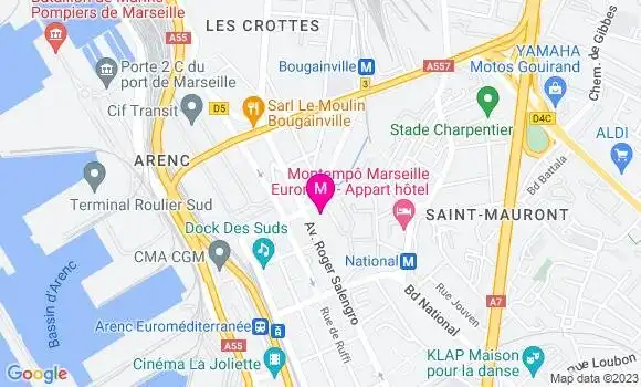 Localisation Restaurant  Le Moroni