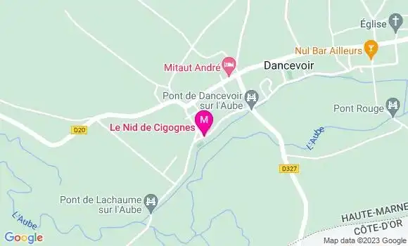 Localisation Restaurant  Le Nid de Cigognes