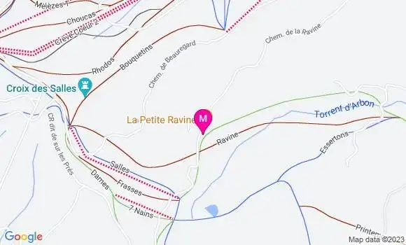 Localisation Restaurant  La Petite Ravine