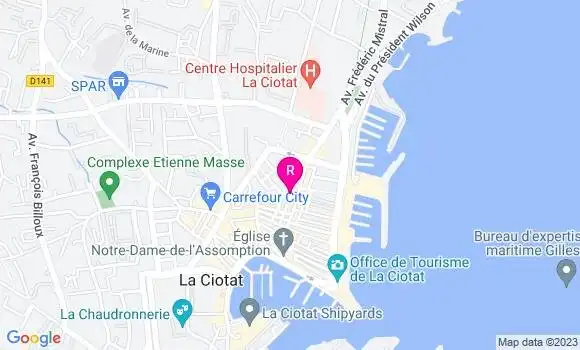 Localisation Restaurant  L