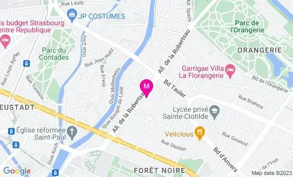Localisation Restaurant  Au Gourmet de l