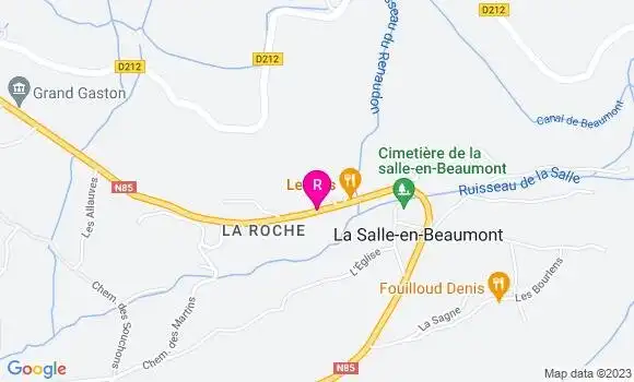Localisation Restaurant  Le Mas