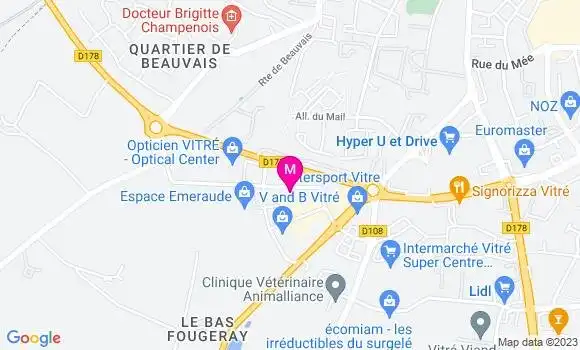 Localisation Restaurant  Oncle Scott