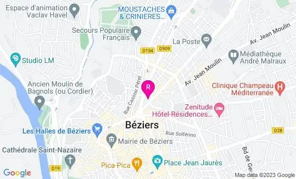 Localisation Brasserie L