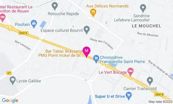 Localisation Brasserie La Garenne
