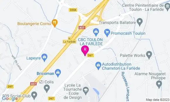 Localisation Brasserie Le D3