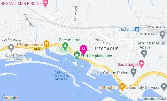 Localisation Restaurant  La Rade