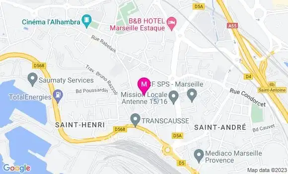 Localisation Restaurant  Le Cafouch aux Saveurs