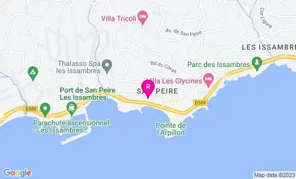 Localisation Restaurant  L