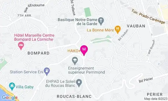 Localisation Restaurant  Le Culti