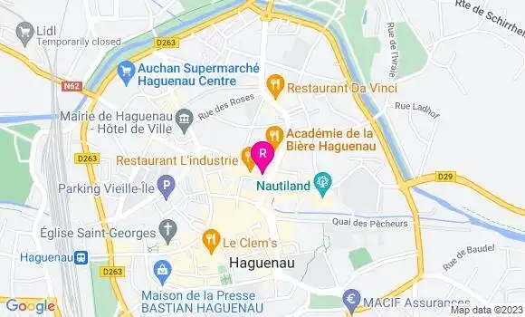 Localisation Pizzeria Pizz