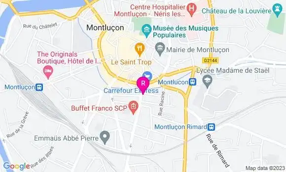 Localisation Restaurant  Le Carrelet
