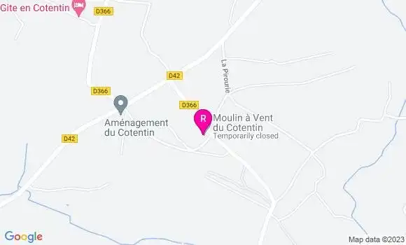 Localisation Restaurant  Les Cuisines du Moulin