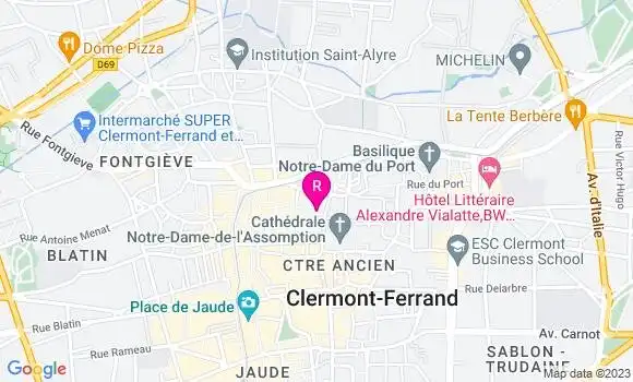 Localisation Restaurant Bar Les Canailles