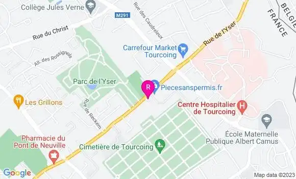 Localisation Restaurant Bar Le Reflex