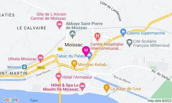 Localisation Restaurant Grill Lou Grill