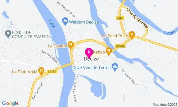 Localisation Restaurant  Atelier Culinaire