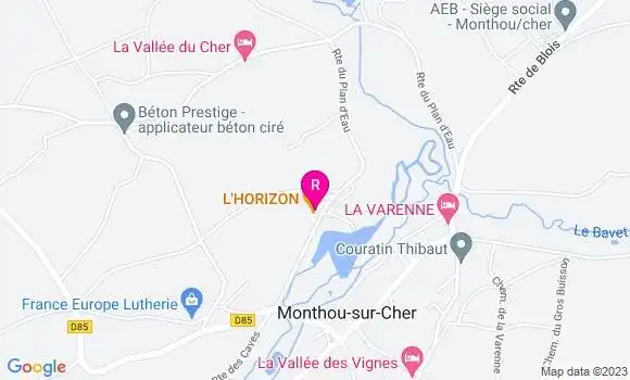 Localisation Restaurant  L