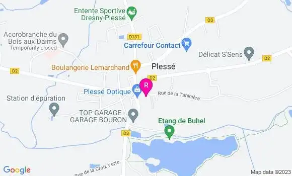 Localisation Restaurant  L