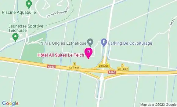 Localisation Restaurant Hôtel All Suites