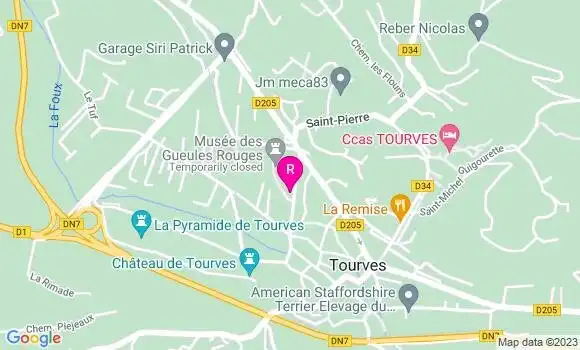 Localisation Restaurant  L