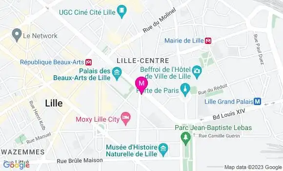 Localisation Brasserie L