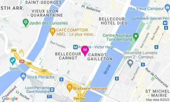 Localisation Restaurant  La Table d